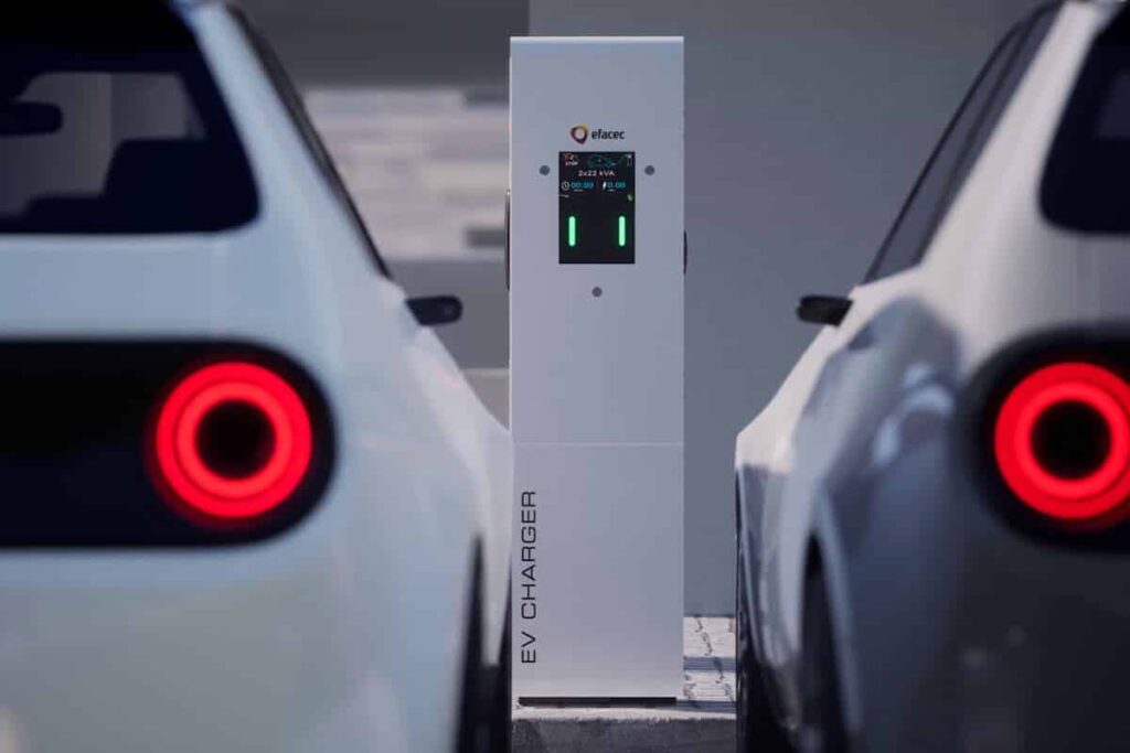 carga simultanea para vehiculos electricos - cargadores eléctricos urguay