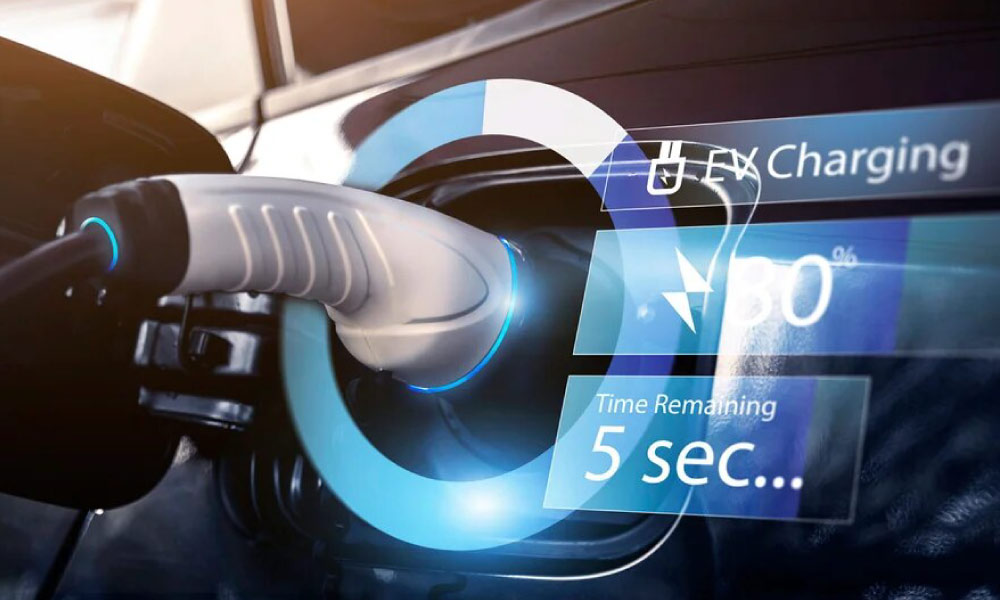 cargador de vehículo eléctrico