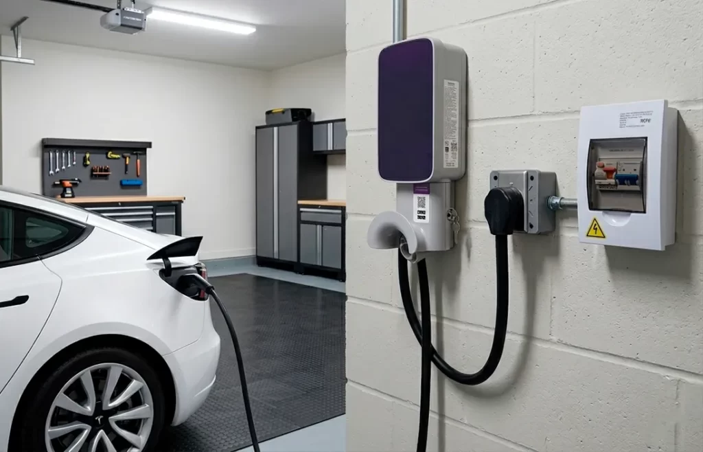 Cargador Residencial para Auto Eléctrico en 2026: Guía Completa de Potencias, Instalación y Costos en Latinoamérica